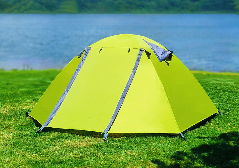 2-4 person waterproof lightweight hiking tent