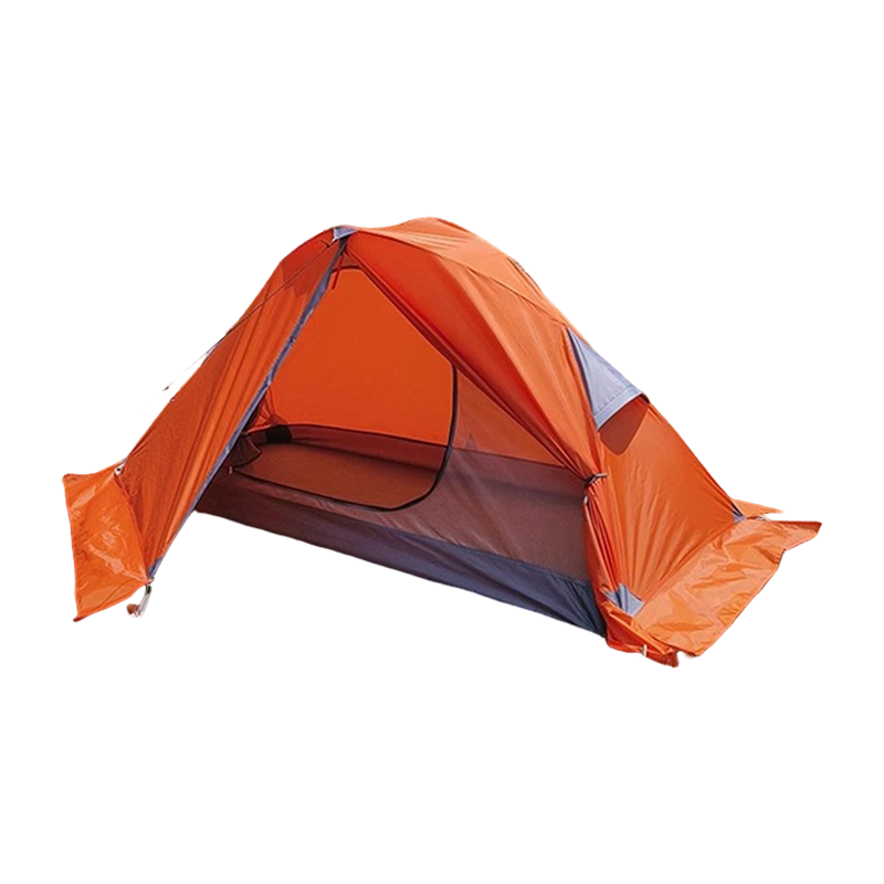Singulus homo leve duplex iacuit hiking tentorium